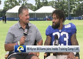 Kyren Williams 'very confident' he'll get a new deal done with Rams before '25 season | 'Inside Training Camp Live'
