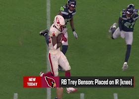 Cardinals lose another RB: Trey Benson to miss four games (knee) | 'The Insiders'