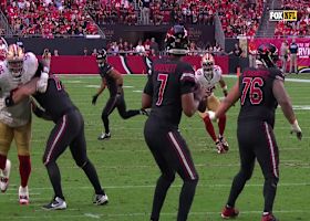 Michael Wilson moves chains with 25-yard gain on third-and-8 vs. Brissett