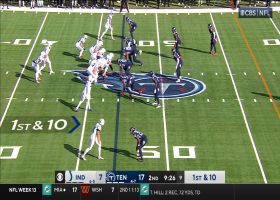 Kylen Granson straddles sideline for 25-yard toe-tap catch vs. Titans