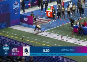 Top 5 fastest RB 40-yard dashes | 2024 NFL Scouting Combine