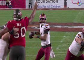 Turnover on downs! Bucs defense finishes goal-line stand vs. Commanders