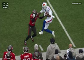 Shavers shivers up sideline for 20-yard catch and run