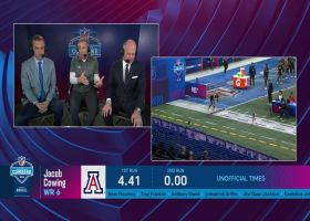 Top 5 fastest WR 40-yard dashes | 2024 NFL Scouting Combine