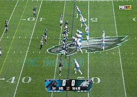 Bryce Young's 24-yard pass to Thielen gets Panthers near red zone vs. Eagles