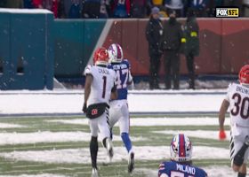 Can't-Miss Play: 63-yard TD! Christian Benford LEAPS for epic pick-six score vs. Cincy