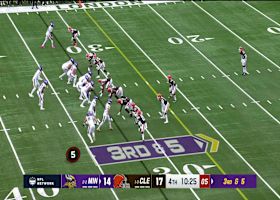 Maliek Collins boosts his 2025 sack total to 2.5 via Wentz takedown