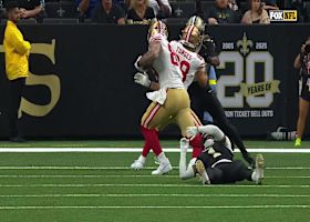 Mac Jones dishes out first TD as a 49er to give SF the lead