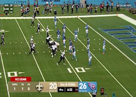 Shough's TD to Austin ties Saints-Titans at 26-26