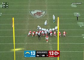 Dicker's third FG of the day is good at 49 yards