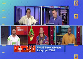 The 'Mad Minute' on Browns-Bengals in Week 16 | 'GMFB'