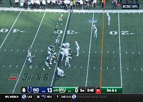 Breece Hall goes untouched on 29-yard catch-and-run TD vs. Colts