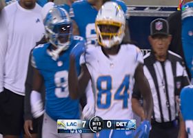 Trey Lance's 28-yard deep ball lands perfectly in Lambert-Smith's hands