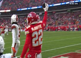 Trent McDuffie forces Browns' fifth turnover with INT vs. Winston