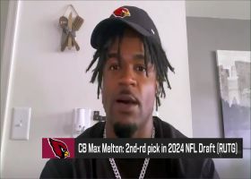CB Max Melton joins 'NFL Total Access' six days after being drafted by Cardinals