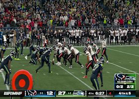 Stroud's 21-yard sideline pass to Noel gets Texans inside the 5 in Seattle