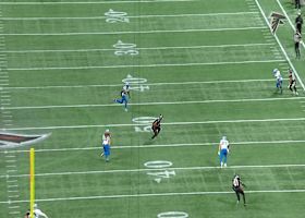 Dylan Drummond's 25-yard reception comes off crossing route