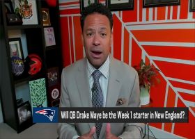 Marc Ross presents case for Pats' QB Drake Maye as Week 1 starter | 'NFL Total Access'