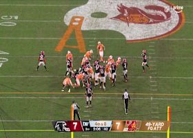 McLaughlin drills a 49-yard FG to extend Bucs' lead to 10-7