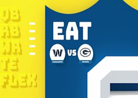 Who's hungry? Rank discusses top players that will 'eat' in Week 2's 'TNF' game | 'NFL Fantasy Live'