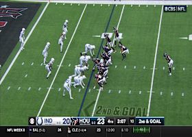 Texans' red zone lateral fumble leads to INDY recovery