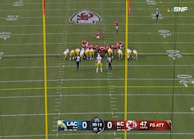 Matthew Wright's 47-yard FG opens scoring in Chargers-Chiefs on 'SNF'