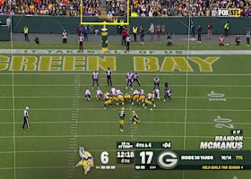 Brandon McManus' second FG make of the day extends Packers lead