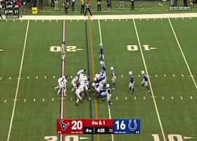 Colts' defense comes up BIG on fourth down stop against Texans
