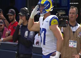 Stafford's first TD pass of 2025 is 13-yard dime to Davis Allen vs. Texans