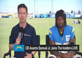 Asante Samuel Jr. shares what it's like working with Jesse Minter, Jim Harbaugh | 'The Insiders'