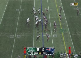 Mack Wilson halts Siemian's rushing attempt for third down sack