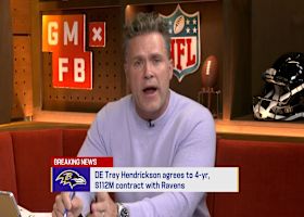 Thoughts on Trey Hendrickson signing with Ravens on four-year deal | 'GMFB'