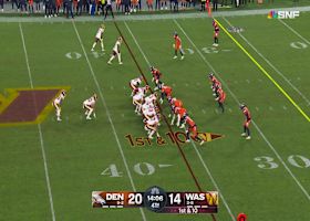 Mariota's 14-yard dart to Yankoff gets Commanders to the cusp of red-zone access