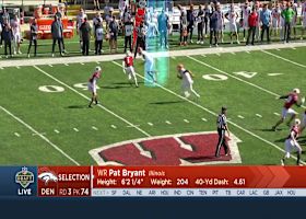 Broncos select Pat Bryant with No. 74 pick in 2025 draft