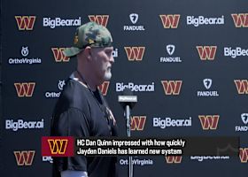 Dan Quinn praises Jayden Daniels' development in new offensive system | 'The Insiders'