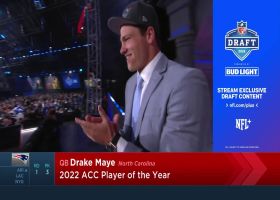 Bucky Brooks on Patriots selecting Drake Maye at No. 3 overall: 'The comparisons to Josh Allen are real'