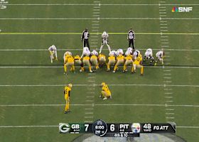 Boswell boots a 48-yard FG to take lead over Packers in 'SNF'