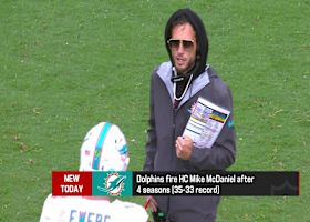 Rapoport reports Dolphins surprising decision to fire HC Mike McDaniel | 'The Insiders'
