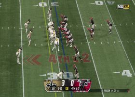 Saints stonewall Falcons' fourth-down try in New Orleans territory