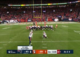 Chad Ryland's 33-yard FG gets Patriots on board vs. Broncos