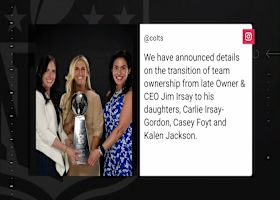 Colts announce all three daughters of Jim Irsay in ownership transition details | 'The Insiders'