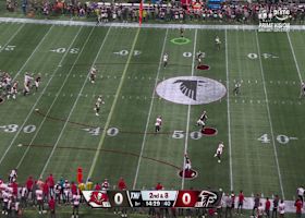 'TNF' Prime Vision tracks Kyle Pitts 32-yard reception