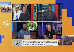If Cowboys end 30-year NFC Championship drought, what will it be because of? | 'GMFB'