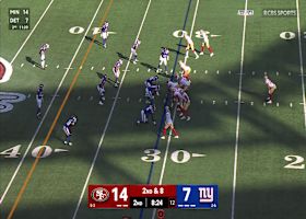 Jauan Jennings' fourth catch of game goes for 20 yards