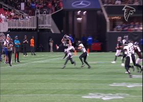 John FitzPatrick's hurdle is perfectly timed, yielding extra yardage after the catch for ATL's TE