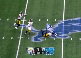 Jalon Calhoun's midfield grab puts Lions into Steelers' territory