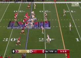 Mahomes darts 11-yard throw to Rice to get KC inside red zone