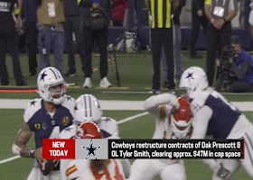 Rapoport: Cowboys cleared $47M in cap space after contract restructure of Prescott and Tyler Smith | 'The Insiders'