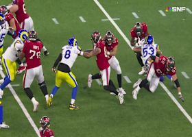 Landman buries White for a 2-yard TFL