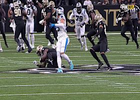 Will Harris' diving INT ends Panthers' opening drive of 2024